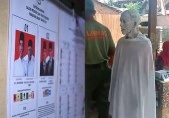 Video Viral 'Penampakan' Muncul di TPS Saat Pemilihan Umum 2019!