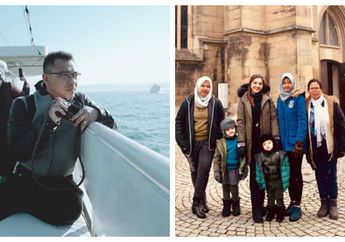 Boyong Keluarga dan&nbsp;Baby Sitter&nbsp;Liburan ke Singapura, Anang Hermansyah Tak Segan Jadi Tukang Foto Para Pengasuh