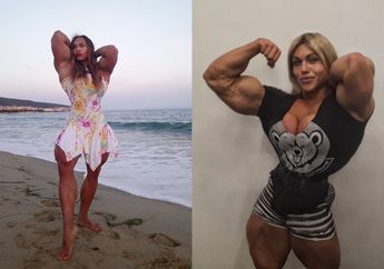 Kisah Natalia Kuznetsova, Binaragawan Wanita yang Miliki Tubuh Kekar Berotot Layaknya Pria