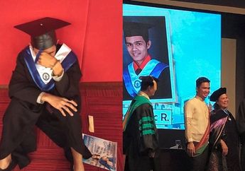 Dari Kecil 'Diacuhkan' Keluarga, Tangis Wisudawan Terbaik ini Pecah Saat Naik Panggung Tanpa Orangtua