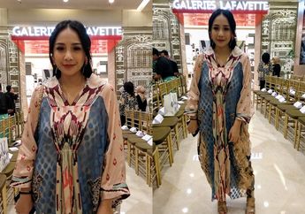 Inspirasi Baju Lebaran Santun ala Nagita Slavina, Simpel Tapi Elegan!