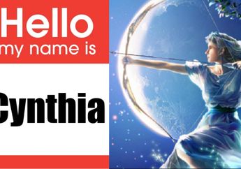 Asal Usul, Karakter dan Arti Nama Cynthia, Panggilan Sang Dewi Bulan Yunani yang Sudah Digunakan Sejak 400 Tahun yang Lalu