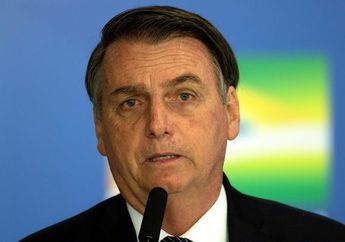 Melihat Kembali Wajah Congkak Bolsonaro saat Ikut Demonstrasi Anti-Lockdown, Tanpa Masker Meski Batuk di Depan Umum, Kini 'Trump Tropis' Tengah Merana setelah Positif Covid-19