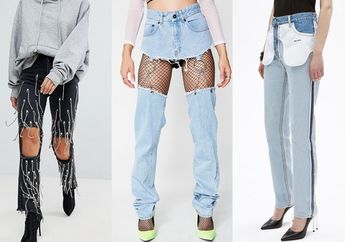 5 Model Jeans Aneh dan Unik yang Pernah Menjadi Tren Fashion, Kamu Berani Pakai?