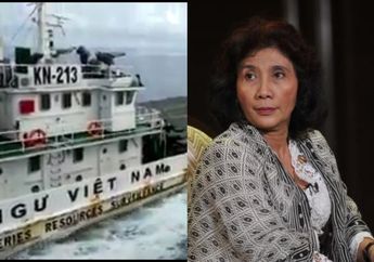 Kapal Pemerintah Vietnam Sengaja Tabrak Kapal Patroli Indonesia, Menteri Susi Pudjiastuti Beri Jawaban Tegas : Tanggal 4 Kita Tenggelamkan KIA Vietnam!