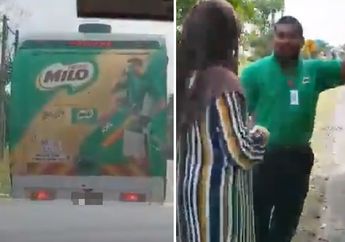 Mantunya Ngidam Milo, Ibu Mertua Rela Kejar Truk Milo yang Lewat di Jalan