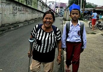 Ditelantarkan Orang Tua hingga Nenek Sakit, Karim Bocah 3 SD Berangkat Sekolah Sendiri saat Subuh Miliki Cita-cita yang Mulia