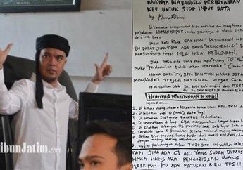 Tak Puas dengan Hasil Real Count, Ahmad Dhani SUrati Bawaslu dan KPU Minta Hentikan Perhitungan Suara