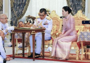 Padahal Sudah Bangkotan, Raja Thailand Masih Doyan Kawin dengan Menikah untuk Keempat Kalinya