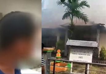 Sambil Live di Facebook, Penyandang Difabel Bakar Kantor Desa di Sulawesi Selatan: Saya Kesal Tak Dapat Pelayanan yang Baik!