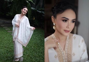 Tak Hanya Nyanyi, Yuni Shara Punya Bisnis Modest Wear, Tengok Potret Cantik Yuni Shara Kenakan Kaftan Hingga Sarung Tapis