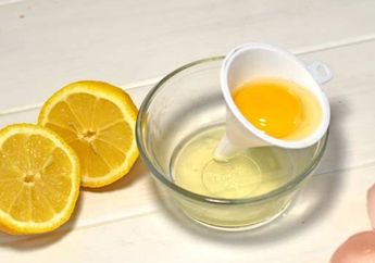 Punya Putih Telur Sisa? Jangan Dibuang! Coba Campur dengan Masker Lemon untuk Kecilkan Pori-pori Wajah