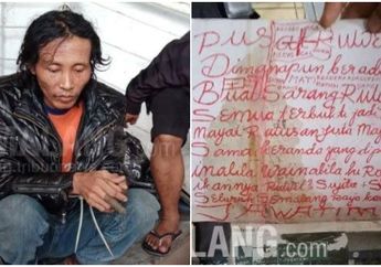 Tinggalkan Bukti Surat Berisi Kalimat Bak Mantra, Sugeng si Pelaku Mutilasi di Malang Disebut Ahli Grafologi Miliki Kecerdasan Setara Psikopat