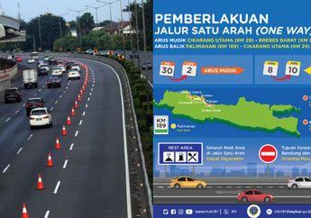 Info Mudik 2019: Perhatikan Jadwal dan Rute Satu Arah di Tol Trans Jawa Jelang Lebaran