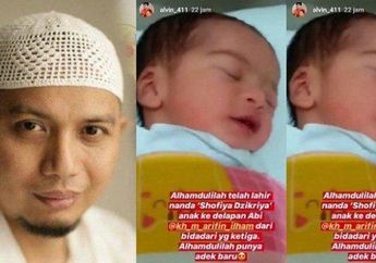Sebelum Meninggal, Ustaz Arifin Ilham Sempat Berikan Nama Indah Untuk Putri Kecilnya yang Baru Satu Bulan