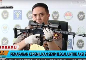 Tak Tanggung-Tanggung, Para Tersangka Pembunuh Bayaran pada Aksi 22 Mei Berbekal Senjata Api Berpesifikasi Profesional