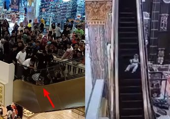 Ngeri, Detik-detik Tangan Bocah Tersangkut Eskalator Mall di Makassar, Keberadaan Orangtua Korban Jadi Pertanyaan