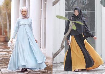 7 Ide OOTD Hijab Syar'i untuk Lebaran ala Bella Almira, Tertutup Namun Tetap Stylish!