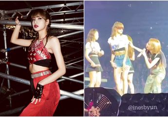 Tampil Keren di Setiap Momen, Lisa Blackpink Justru Bertingkah Kocak di Atas Panggung Setelah Terima Hadiah dari Penggemar