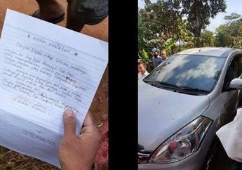 Kembalikan Mobil yang Dicuri, Malingnya Tulis Surat Permintaan Maaf dengan Alasan yang Bikin Heran!