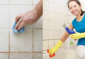 Jelang Liburan Natal dan Tahun Baru, Yuk Bersihkan Nat pada Keramik agar Kamar Mandi Tak Lagi Terlihat Kusam