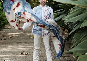 Melalui Desain Batik, Iwet Ramadhan Tunjukkan Damai Penuh Cinta Menyambut Lebaran