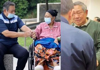 SBY Tertunduk Haru Berikan Penghormatan Terakhir Kepada Mendiang Ani Yudhoyono