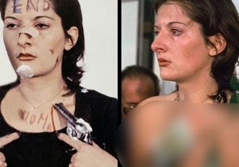 Bebaskan Orang-orang Melakukan Apa Saja pada Tubuhnya Selama 6 Jam,  Berbagai Hal Mengerikan Terjadi pada Seniman Cantik Ini, Dari Siksaan  hingga Pelecehan