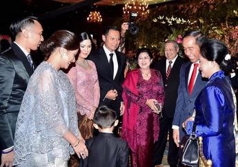 Annisa Pohan Ungkap Rasa Terima Kasihnya Pada Jokowi di Pemakaman Ani Yudhoyono : Pidato Bapak Sangat Indah