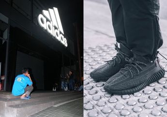 Demi Beli Sepatu Branded untuk Anak, Seorang Ayah Rela Tidur Beralaskan Kardus di Emperan Toko