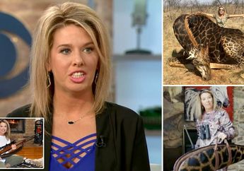 Tak Menyesal Sedikitpun Setelah Membunuh Jerapah dan Berfoto, Pemburu Wanita : Hewan Itu Lezat