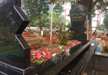 Atas Permintaan dari Keluarga, Begini Penjagaan Khusus di Makam Ustaz Jefri Al Buchori