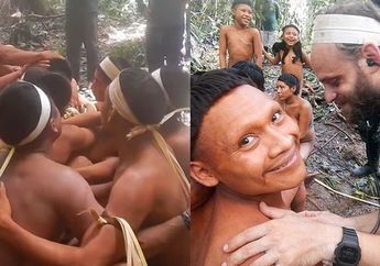 Terpisah Selama 4 Tahun, Momen Haru Suku Pedalaman Saat Dipertemukan Saudaranya yang Hilang Berhasil Terekam Kamera