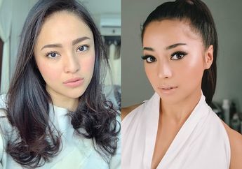 Adu Gaya Seksi Dua Ratu Sinetron Nikita Willy VS Marshanda Saat Miror Selfie dengan Busana Serba Hitam