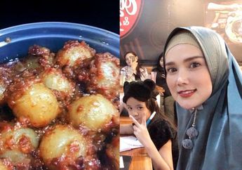 Mulan Jameela Jualan Cilok Muncrat, Teman-temannya Menolak Dikasih Gratis