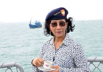 Tangan Dingin Susi Pudjiastuti Kembali Berhasil Tangkap Kapal Pencuri Paling Dicari Interpol