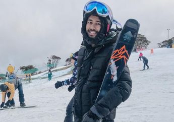 Jago Main Ski, Raffi Ahmad Beli Papan Ski Seharga Rp 35 Juta Saat Plesir ke Australia