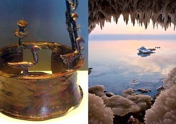 Ditemukan di Laut Mati, Mahkota Tertua di Dunia ini Berumur 6.000 Tahun