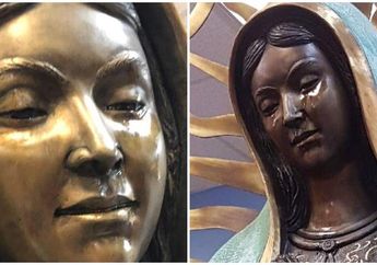 Fenomena Unik Patung Bunda Maria 'Menangis' Minyak Zaitun di Gereja New Mexico