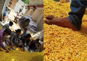 Diinjak-injak Kasar Sampai Dikemas dengan Tangan Kotor, Begini Rusuhnya Pembuatan dan Pengemasan Snack Curah yang Bikin Jijik!