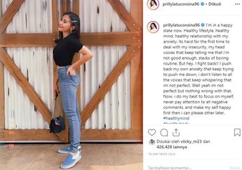 Prilly Latuconsina Curhat Panjang Tentang Perasaan dan Kondisi Mentalnya, Warganet Pangling Dengan Perubahan Bentuk Tubuhnya