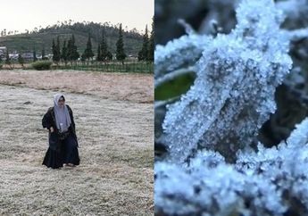 Bukan Salju, ini Beda Fenomena Embun Beku yang Terjadi di Bromo dan Semeru