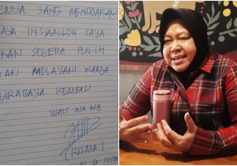 Masih Terbaring Sakit, Ini Pesan Risma untuk Masyarakat Surabaya Lewat Secarik Kertas