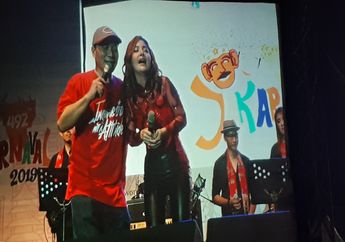 Meriahkan Jakarnaval 2019, Irma Darmawangsa Duet Bareng Iwa K Bawakan Lagu Milik Benyamin S