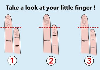 Ukuran Jari Kelingking Bisa Jelaskan Kesehatan dan Kepribadian, Kamu Tipe Pendiam atau Suka Marah-marah?