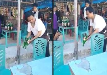 Ketua PKB Bulukumba Buka Suara Atas Aksi Pria yang Menumpahkan Beberapa Botol Miras di Pantai Tanjung Bira 
