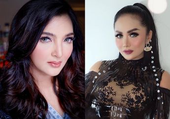 Biasa Tampil Cetar, Begini Penampilan Wajah Ashanty VS Krisdayanti Tanpa Makeup Tebal