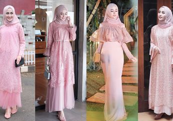 Tampil Mempesona dengan 4 Dress Hijab Warna Pink Mewah Buat Kondangan!