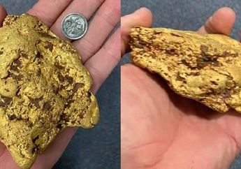 Beruntungnya Pencari Logam ini Temukan Emas 1,4 Kg Seharga Rp 1,4 Miliar!