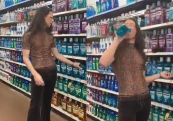 Lakukan Aksi Nekat, Seorang Pemuda Dikecam Publik Setelah Berkumur Pakai Cairan Mouthwash dan Mengembalikannya ke Botol Tanpa Membelinya